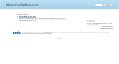 Desktop Screenshot of bicicletaeliptica.com